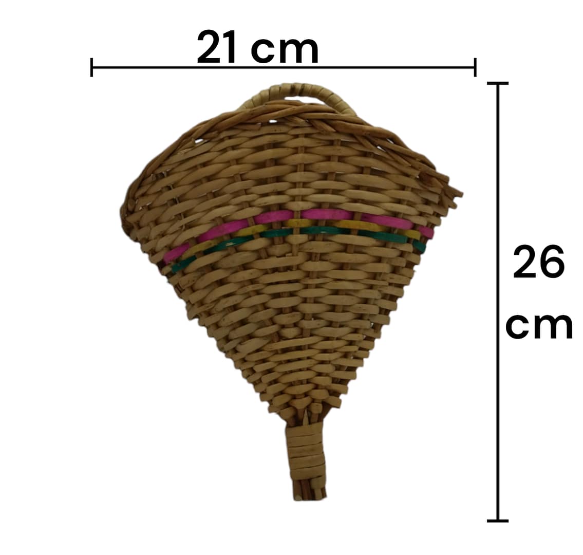 Bamboo Wall Flower Stand, Home & Hall Decorate, Showcase Decorate, Looking Beautiful Bamboo Handy Craft - Image 3