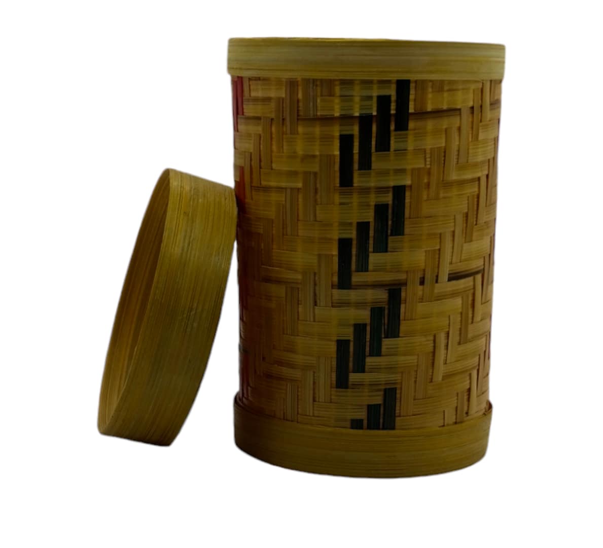 Bamboo Rounded Box | Kitchen & Pencil Organizer | Natural Handy Craft - Image 3