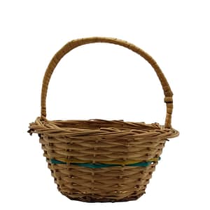 Bamboo Multipurpose Small Basket With Handle | Fruit & Vegetable Basket | Gift Hamper