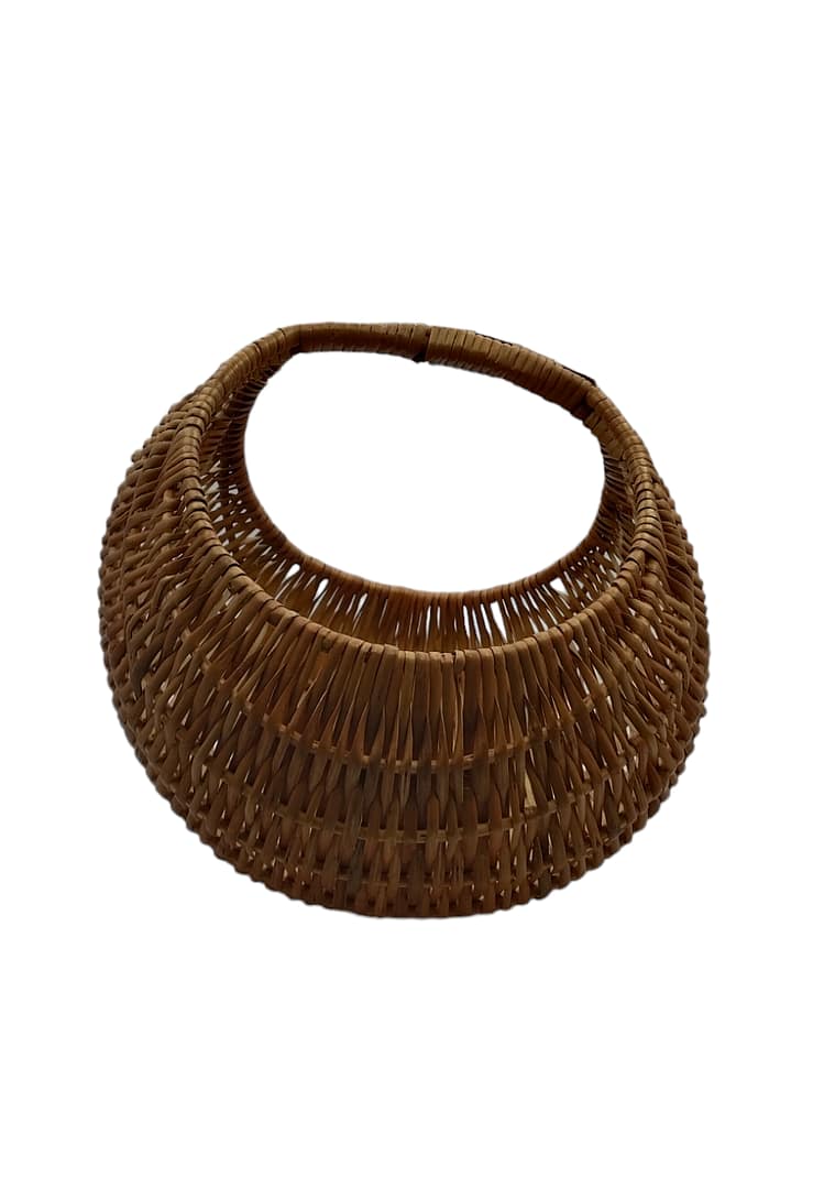 Bamboo Basket | Cane Basket | Basket For Gift Hamper | Wicker Basket| Flower and Vegetable Basket - Image 2